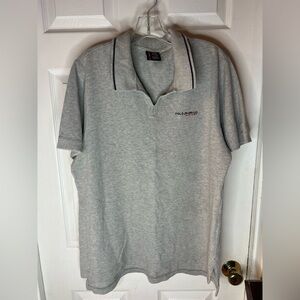 Vintage Polo Ralph Lauren Jean Co. Shirt Men’s XL Gray Collar Casual Preppy